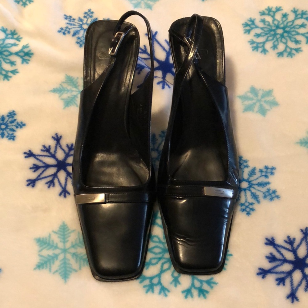Coach Slingback Heels